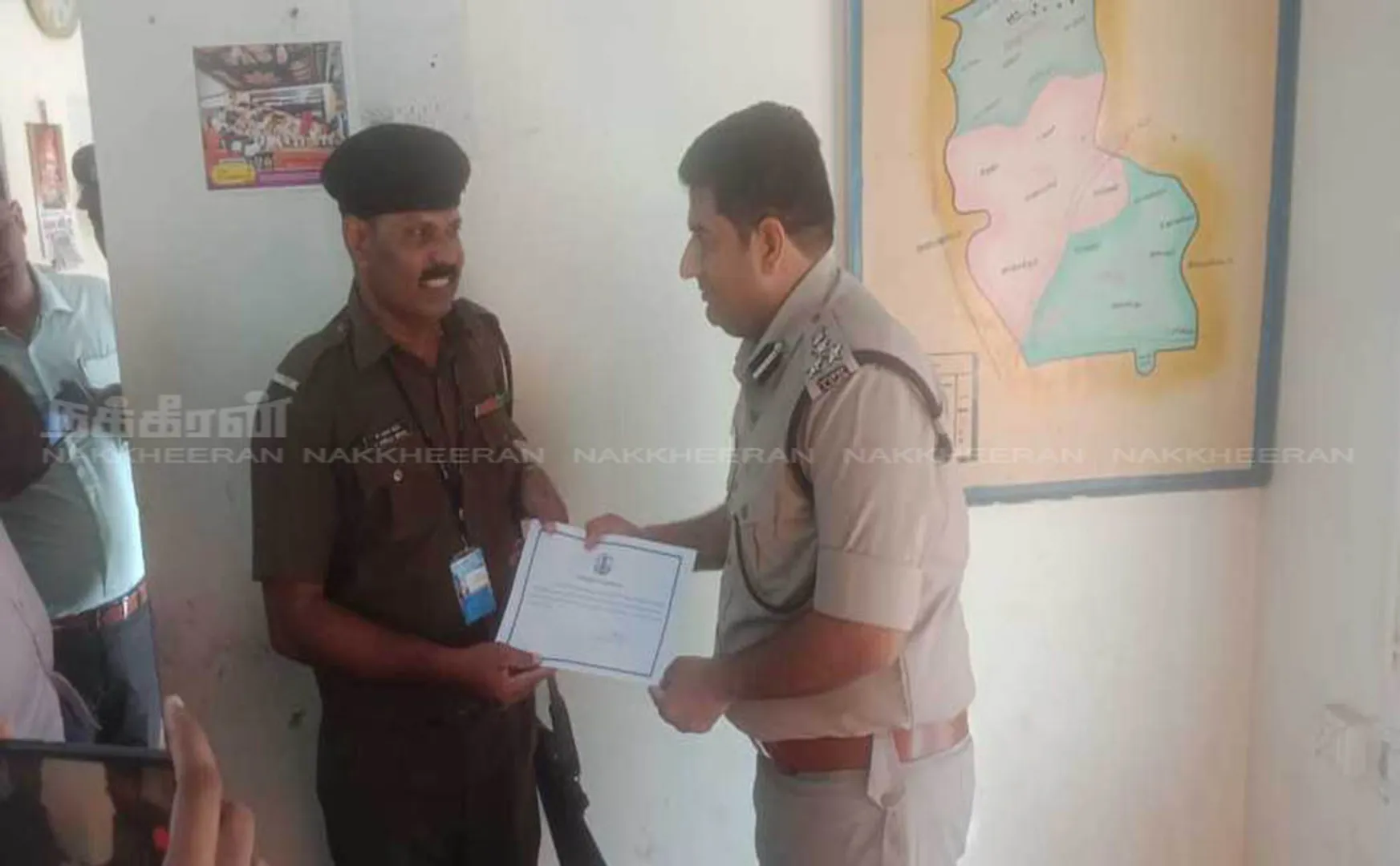  SIVAGAGAI DISTRICT Award for security that saved Rowdy's life